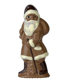 Chocolate World HB179F Chocolate mould Santa Claus + bag 145 mm