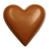 Chocolate World HB213 Chocolate mould heart 95 mm