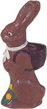 Chocolate World HB435A Chocolate mould hare + back basket 480 mm