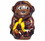 Chocolate World HB497A Chocolate mould monkey with banana 110 mm