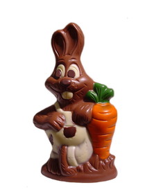 Chocolate World HB564 Chocolate mould rabbit + carrot 185 mm