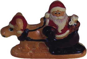 Chocolate World HB638 Chocolate mould Santa Claus + sledge