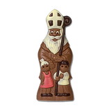 Chocolate World HB8006 Chocolate mould Saint Nicholas + children 100 mm