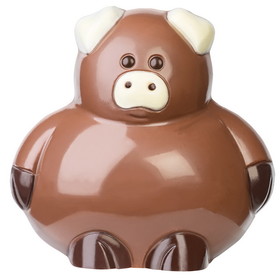 Chocolate World HB8051 Chocolate mould spherical pig "Babette" 103 mm