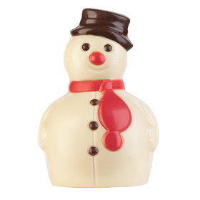 Chocolate World HB8077 Chocolate mould snowman + scarf 100 mm