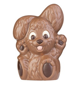 Chocolate World HB8104 Chocolate mould wool bunny "Emmy" 94 mm