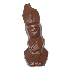 Chocolate World HM041 Chocolate mould hare laughing origami 150 mm