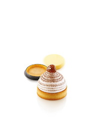 Chocolate World KTRMONT Silikomart Kit Tarte Ring Montblanc &#216; 80 mm