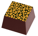 Chocolate World L14000 Transfers Coffee Bean Gold