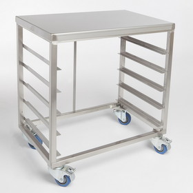 Chocolate World M1069 Side table on wheels