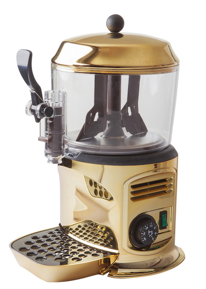 Chocolate World M1089-G Hot chocolate dispenser 3 L Gold 220V Sale
