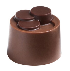 Chocolate World POP1220 Chocolate mould cylinder with stairs