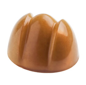 Chocolate World POP1224 Chocolate mould dome with large indentation