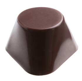 Chocolate World POP1226 Chocolate mould short cone with round top