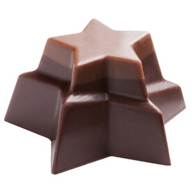 Chocolate World POP1260 Chocolate mould stacked stars