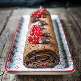 Chocolate World ROULADE02 Tapis roulade 02 silicone mat 540 x 350 x 8 mm