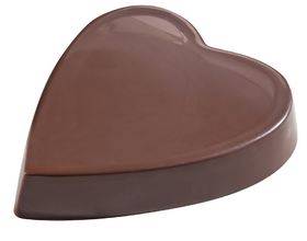 Chocolate World T0034 Vivak heart plain 195 mm