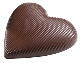 Chocolate World T0035 Vivak heart-stripes 170 mm