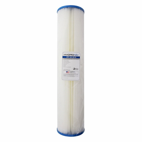 Hydronix SPC-45-2010 Polyester Pleated Filter 4.5" OD X 20" Length, 10 Micron