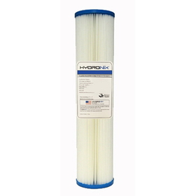 Hydronix SPC-45-2020 20-inch x 4.5-inch Pleated Sediment Water Filter 20 Micron