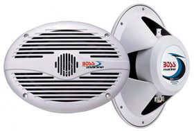 Boss Audio MR690 6" x 9" Oval Speakers - (Pair) White