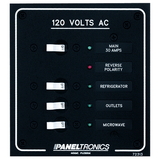 Paneltronics Standard AC 3 Position Breaker Panel & Main w/LEDs