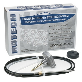UFlex Rotech 8' Rotary Steering Package - Cable, Bezel, Helm
