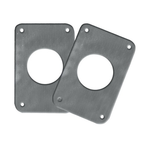 TACO Backing Plates f/Grand Slam Outriggers - Anodized Aluminum