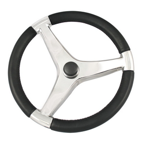 Schmitt Marine Evo Pro 316 Cast Stainless Steel Steering Wheel - 13.5" Diameter