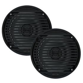 Jensen Ms6007Br 6 1/2" Coaxial Waterproof Speaker Black