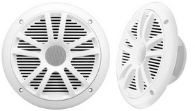 Boss Audio 6.5" MR6W Speaker - White - 180W