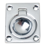 Perko Flush Ring Pull - Chrome Plated Zinc