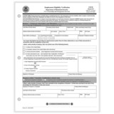 ComplyRight 10251 I-9 Employment Eligibility Verification Form, 1-Part (50 Forms)
