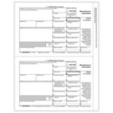 ComplyRight 5111B 1099-MISC 2-Up, Recipient Copy B (1,000 Forms)