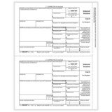 ComplyRight 5121B 1099-INT, 2-Up, Recipient Copy B (1,000 Forms)