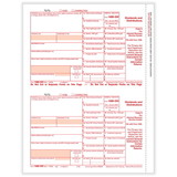 ComplyRight 5130B 1099-DIV, 2-Up, Federal Copy A (1,000 Forms)