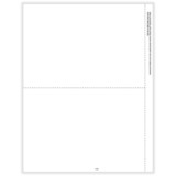 ComplyRight 5159B 1099-MISC Blank, Copy B, 2-Up, Stub, w/ Backer (1,000 Forms)