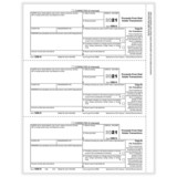 ComplyRight 5161B 1099-S, 3-Up, Transferor Copy B, Proceeds from Real Estate Transactions (1,500 Forms)