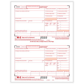 ComplyRight 5201B W-2 Federal IRS Copy A (1,000 Forms)