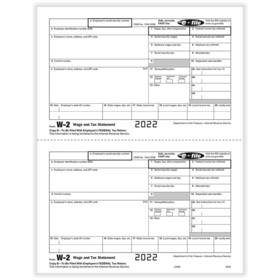 ComplyRight 5202B W-2 Employee Copy B (1,000 Forms)