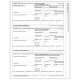 ComplyRight 5210B W-2, 3-Up Horizontal, Employee Copy B, C and 2 (500 Forms)