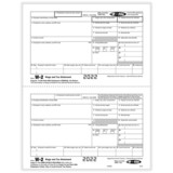 ComplyRight 5212B W-2, 2-Up, Employee Copy B and C Combined (500 Forms)