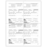 ComplyRight 5214B W-2, 4-Up Box, Employee Copy B, C, 2 and 2 or Extra Copy (M Style) (500 Forms)