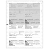 ComplyRight 5220 W-2, Employee Copy B, C, 2 and 2 or Extra Copy, 4-Up Box, 11