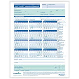ComplyRight A0037 2022 Time Off Request & Approval Calendar, Pack of 50