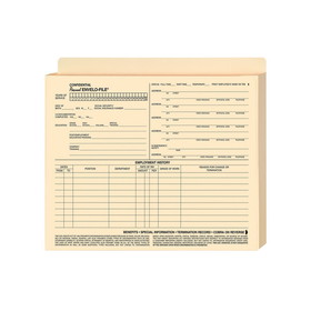 ComplyRight A0720 Employee Envelo-File&#174; Expandable, 25-Pack