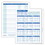 ComplyRight A3050 2022 Attendance Calendar Folder, Pack of 25, Price/Pack of 25