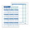 ComplyRight A43005015 2021-2022 Academic Year Employee Attendance Calendar, Price/Pack of 50