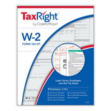 ComplyRight C5645E TaxRight W-2 4-Part Kit (50 Recipients)