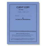 ComplyRight CB07 Client Copy Tax Fldr Blue No Staple